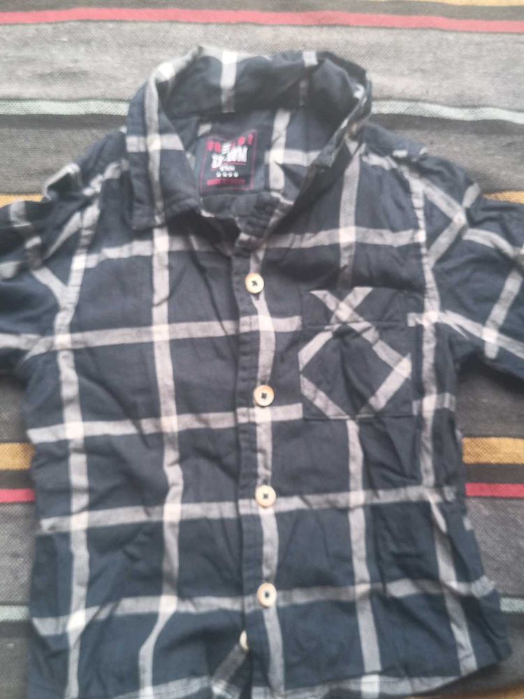 combo offer Boy&#39;s Checkered Shirt 5