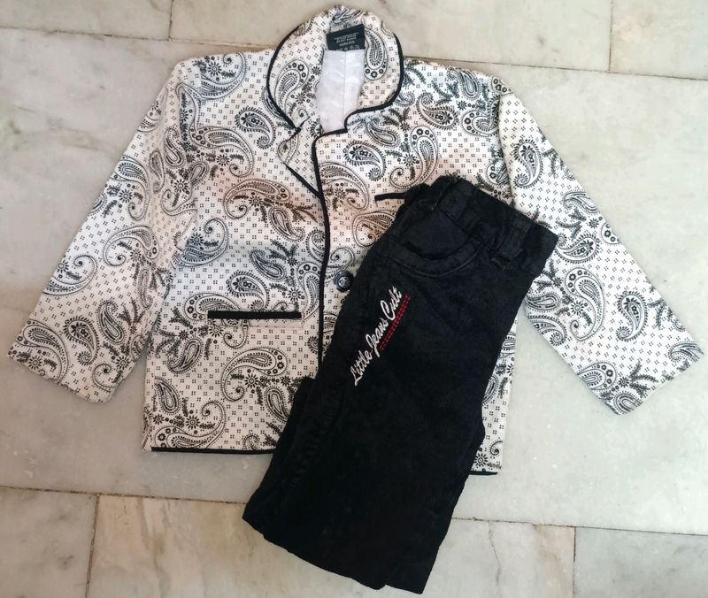 Kids Coat And Pant