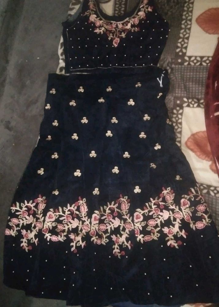 Elegant Embroidered Lehenga Choli Set