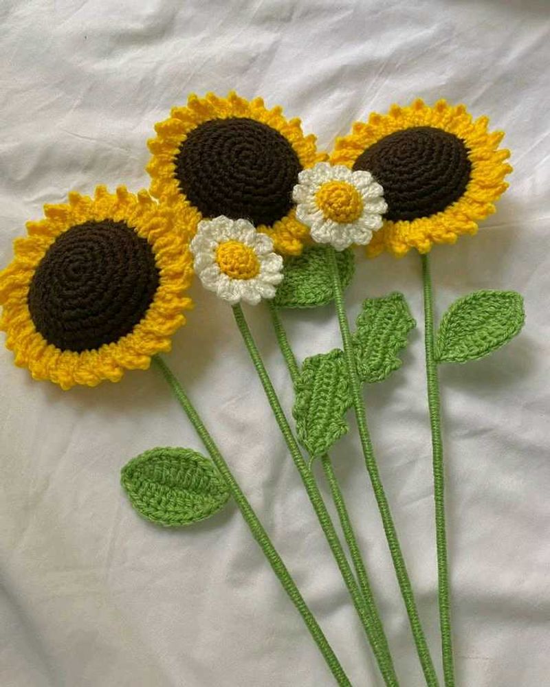 Crochet Sunflower