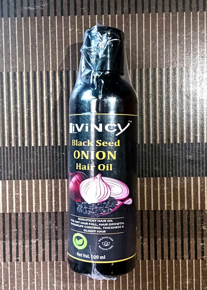 Livincy Black Seed Onion Hair Oil