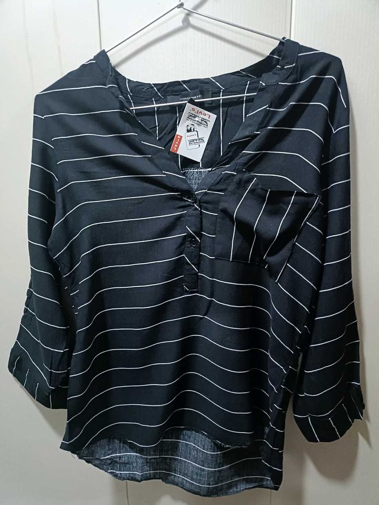 Levi&#39;s Striped Blouse