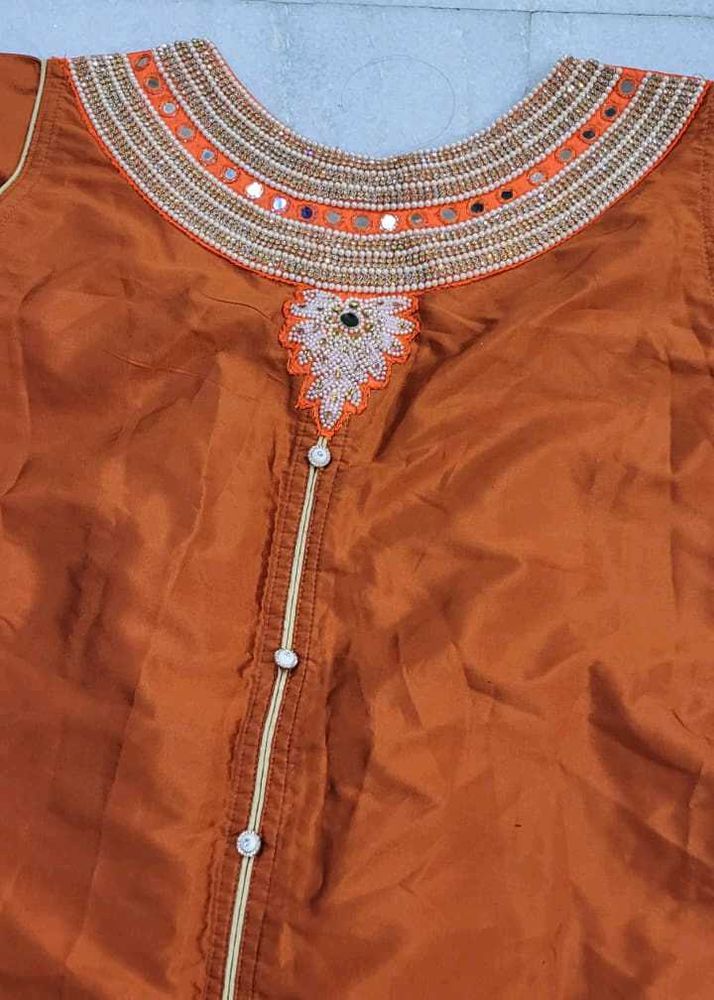 STRAIGHT PARTY WEAR DESIGNER KURTA