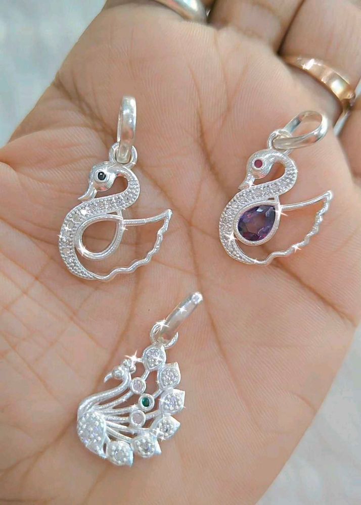 Pure Silver  Pendants