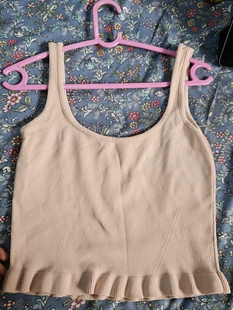 Zara Beige Tank Top