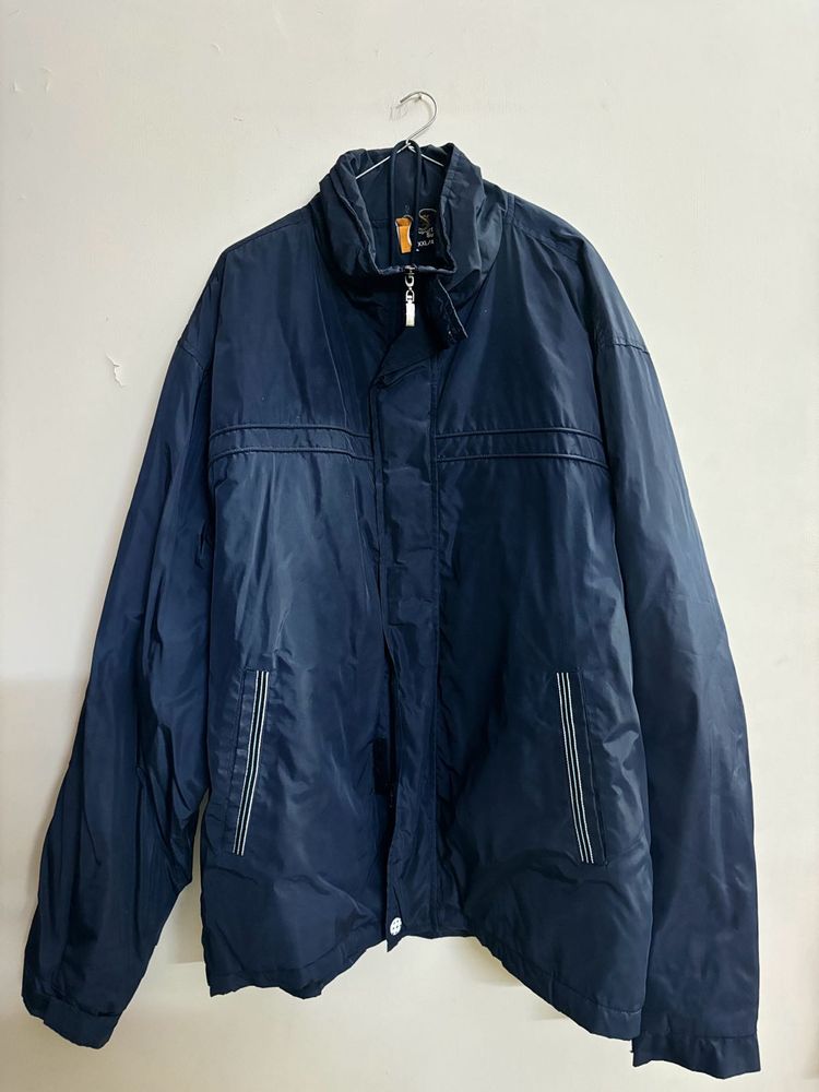 Dark Blue Windcheater Jacket