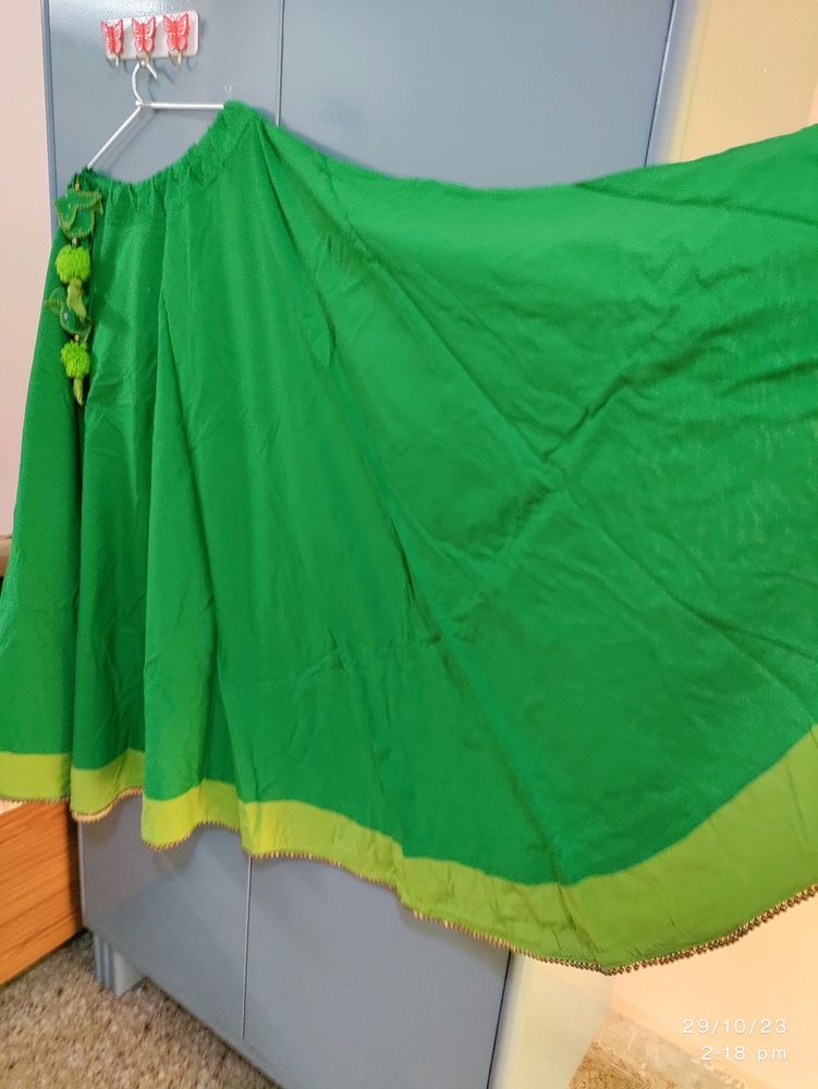 South Indian Style Skirt And Top