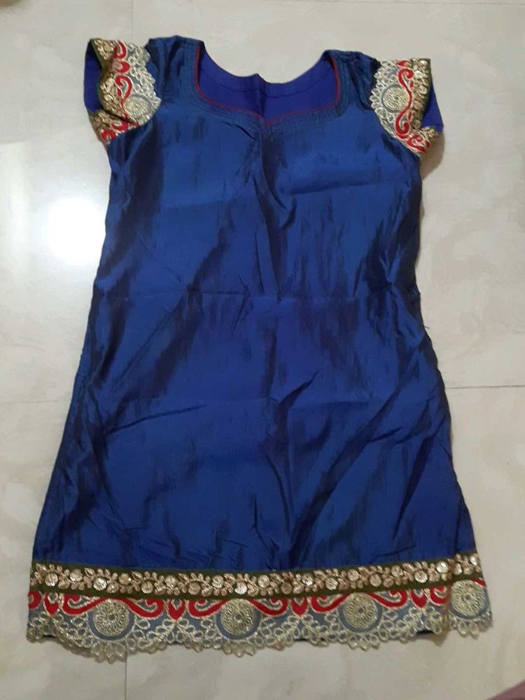 Elegant Blue Kurta