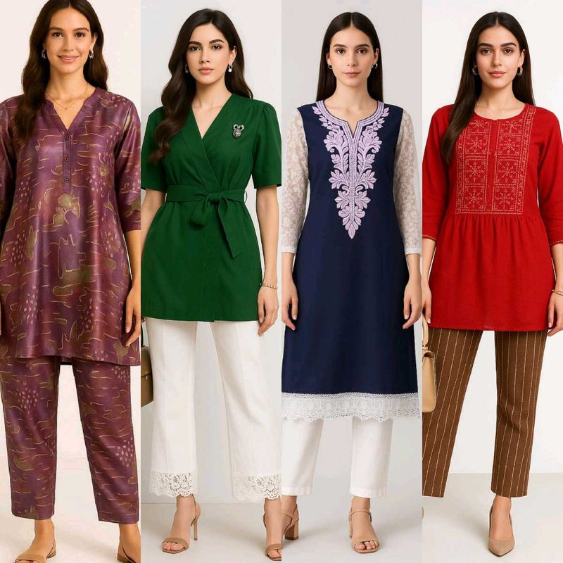 Kurti Pant Suit | Co-ord Set