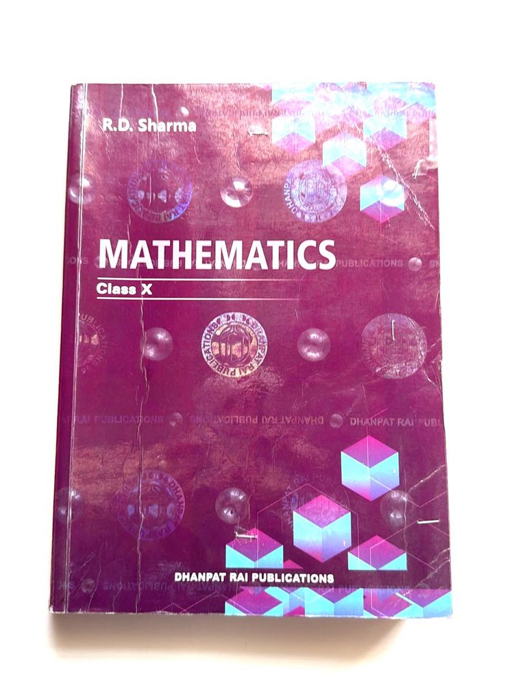 R.D. Sharma Mathematics Class X