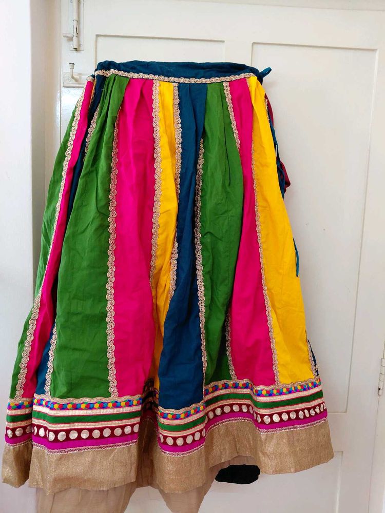 Colorful Ethnic Skirt