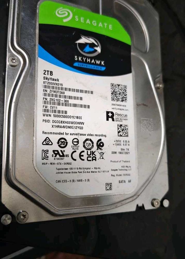 Seagate SkyHawk 2TB HDD