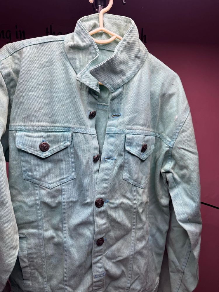 Man Denim Jacket Size : L