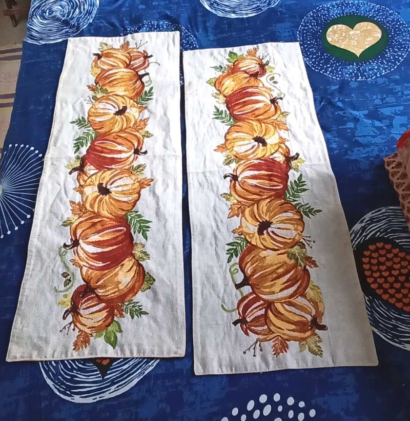 Pumpkin Table Runners