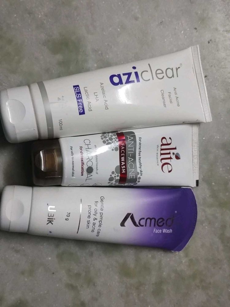 Acne Treatment Bundle - Aziclear, Alite, &amp; Acmed