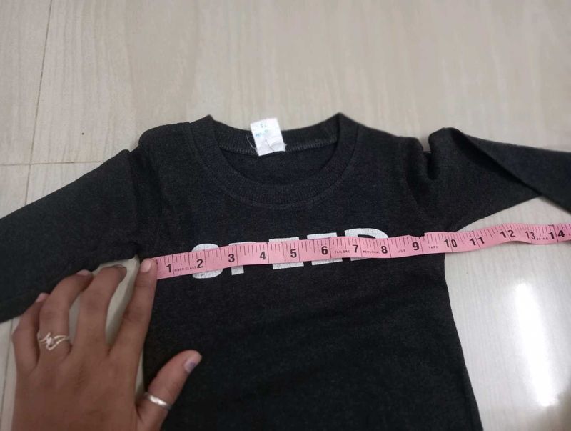 Boys&#39; Gray Black Tracksuit