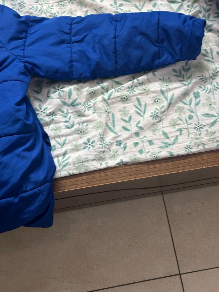 Boys Blue Puffer Jacket