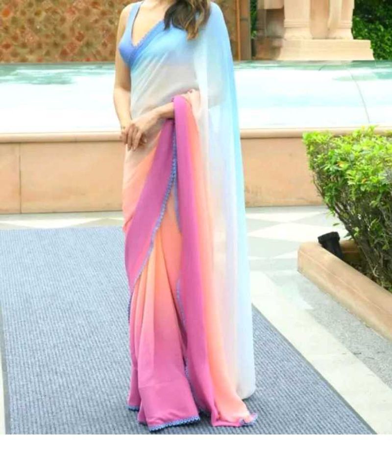 Alia Bhatt Style Saree