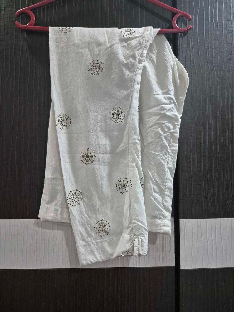 Off White Gold Pant ( Used)
