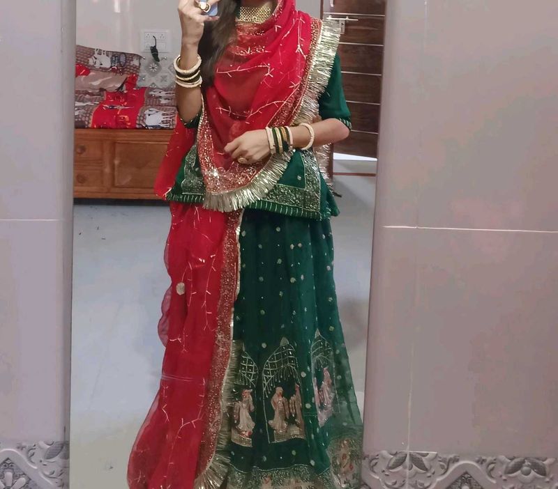 Heavy Rajputi Dress