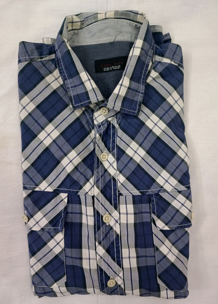 Original Zara Printed Shirt For Men