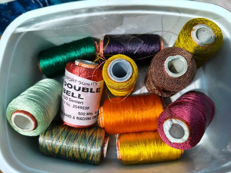 silk thread used one