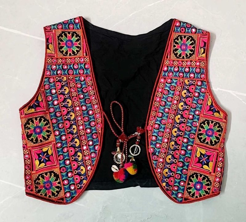 Embroidered Vest For Navratri