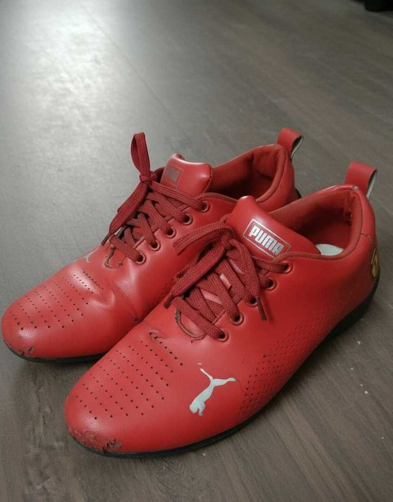 Red Puma Ferrari Sneakers