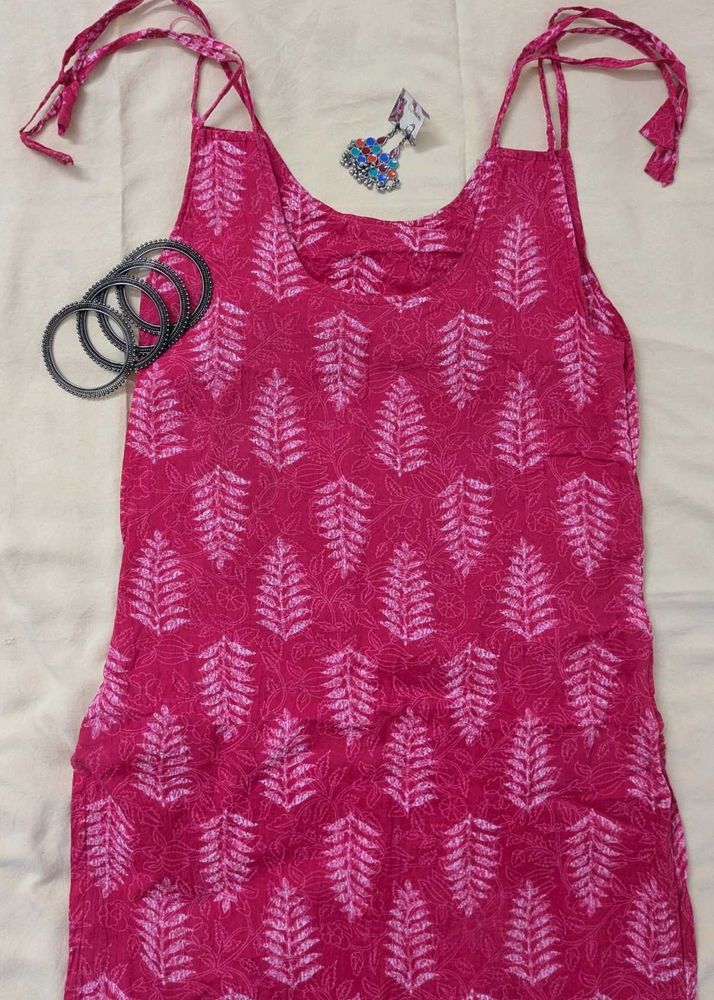 Women Sleeveless Kurti💖