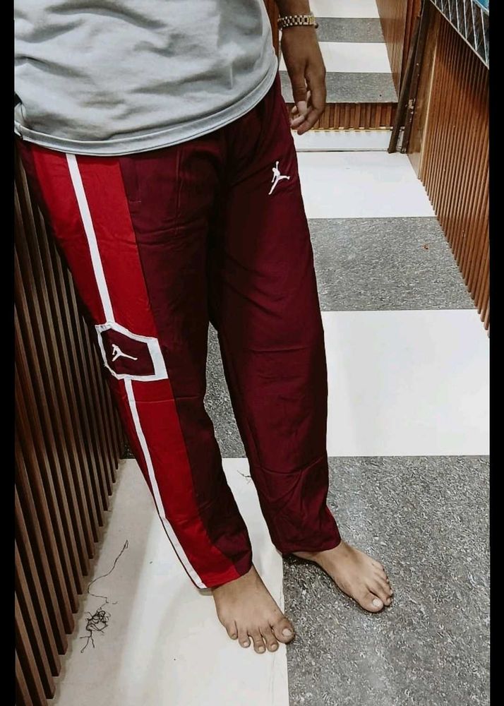 Maroon Jordan Track Pants