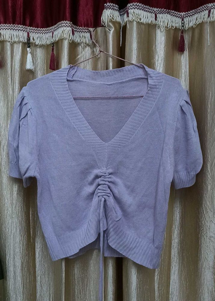 Cute Knit Crop Top