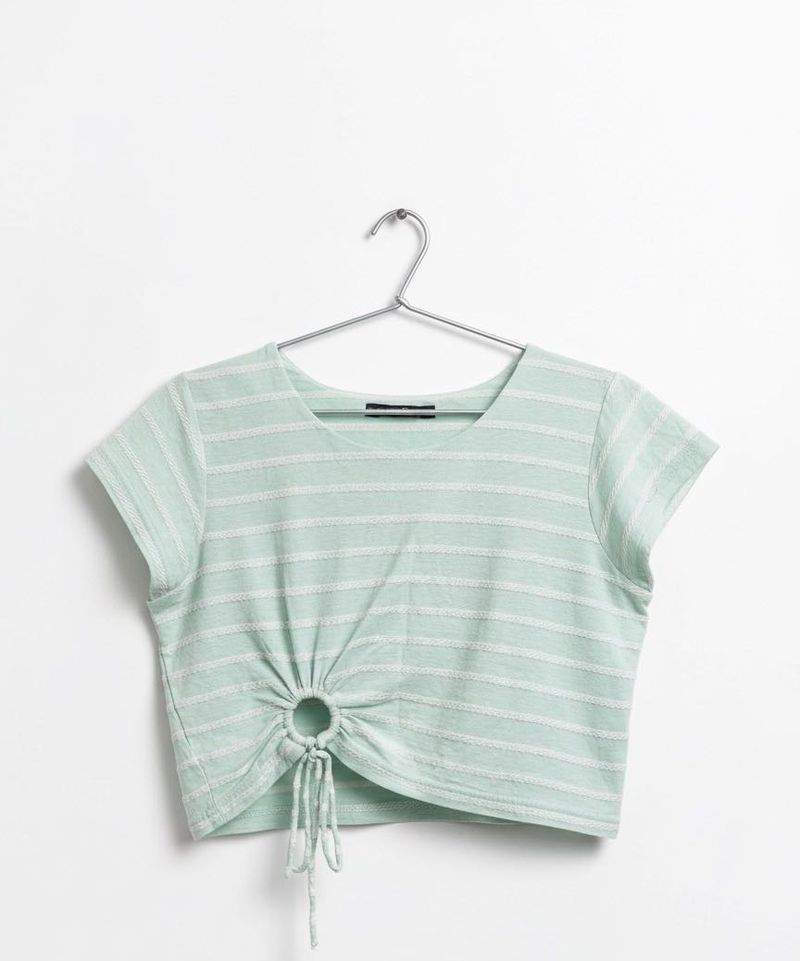 Striped Crop Top