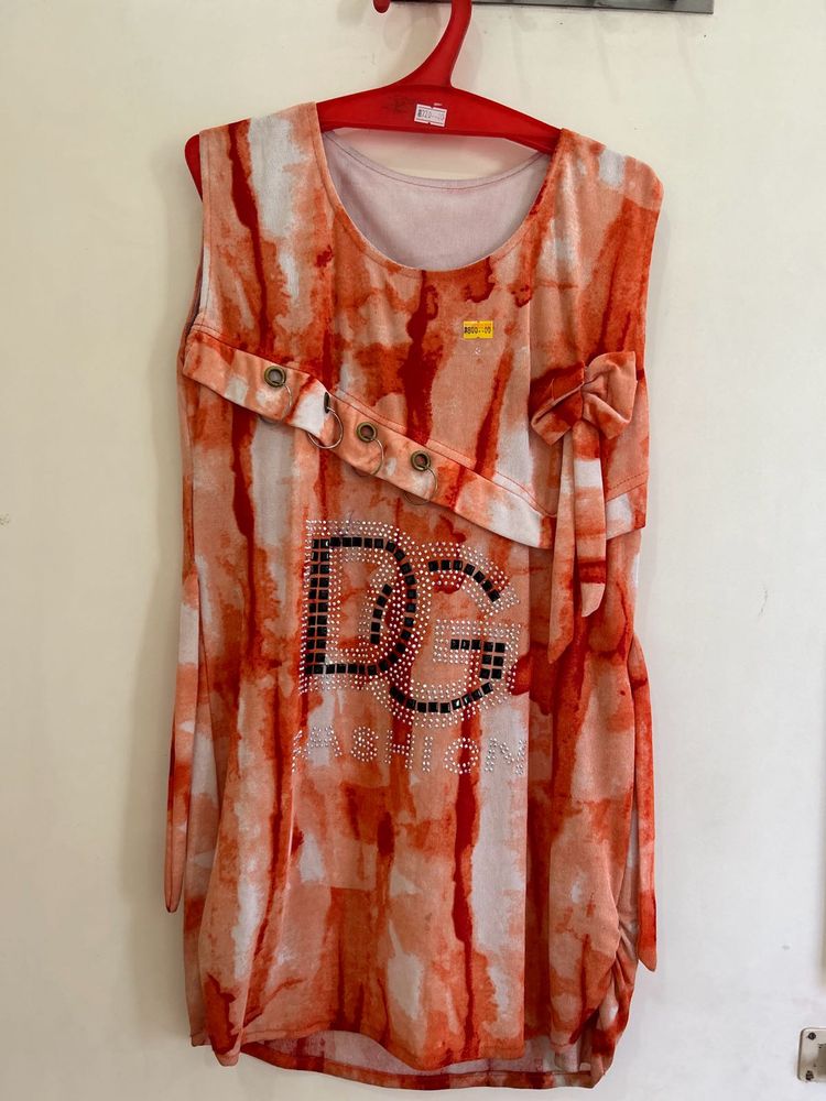 Stylish Orange Top