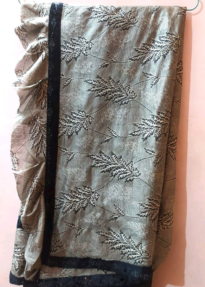 Frilled Saree Double Shade (Women&#39;s)