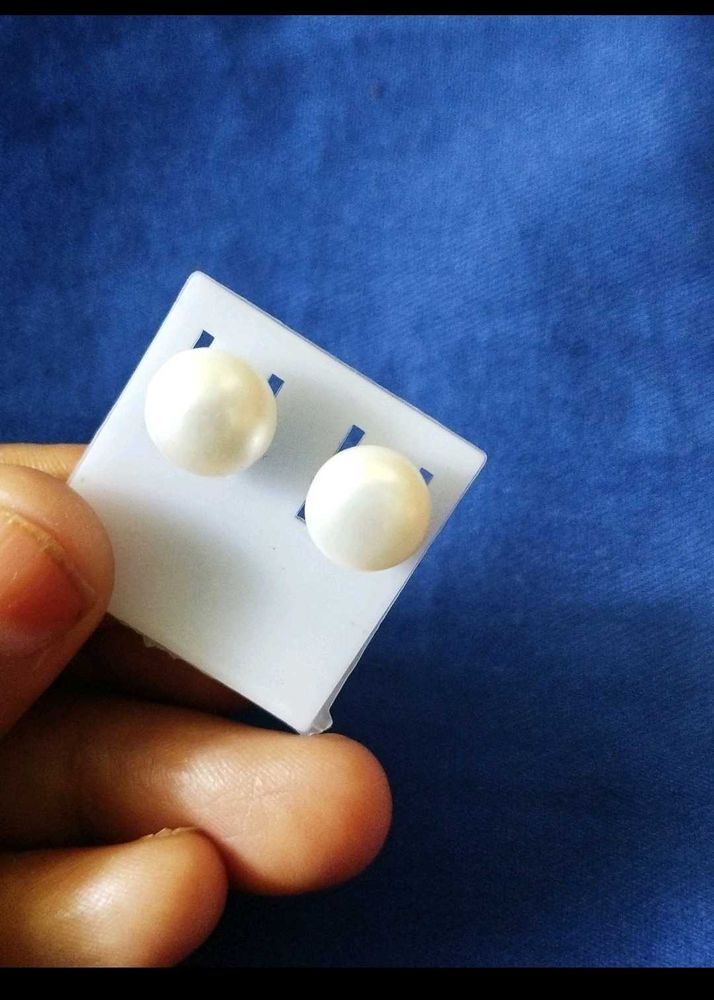 Pearl Stud Earrings