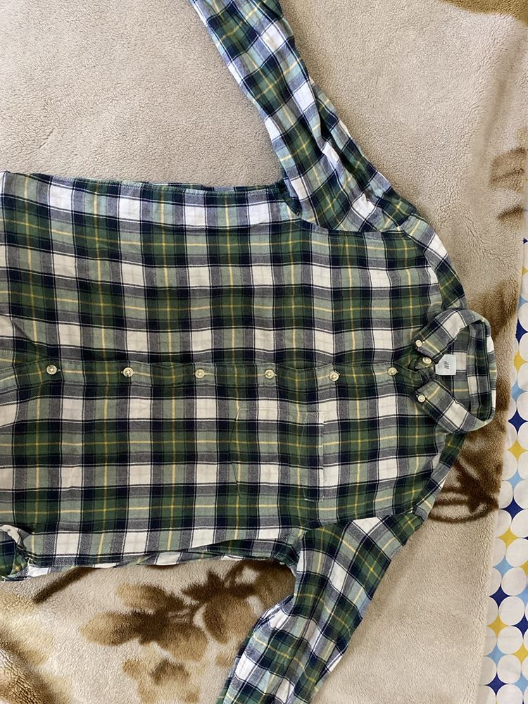 H&amp;M Full Sleeve Shirt, Green, Eur S