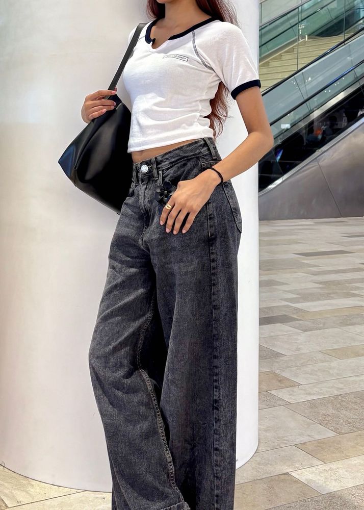 White Crop Top