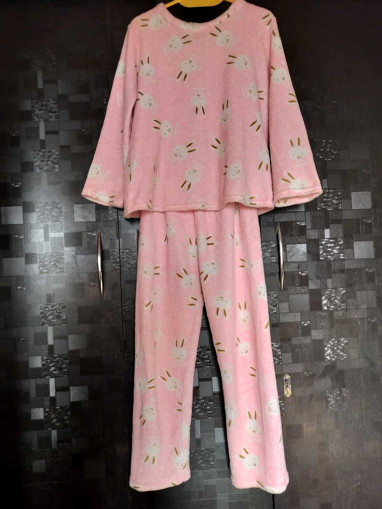 Fleece Pajama Suit 🫶🩷