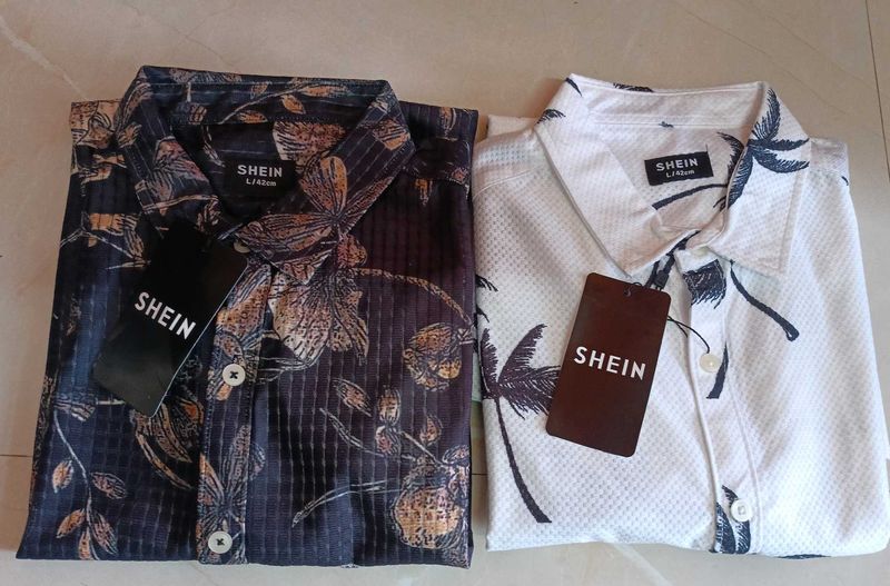 Combo Of Shein Shirt - Size L