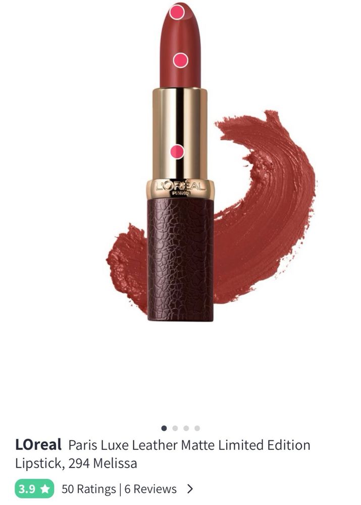 LOreal Paris Luxe Leather Matte Limited EditionLip
