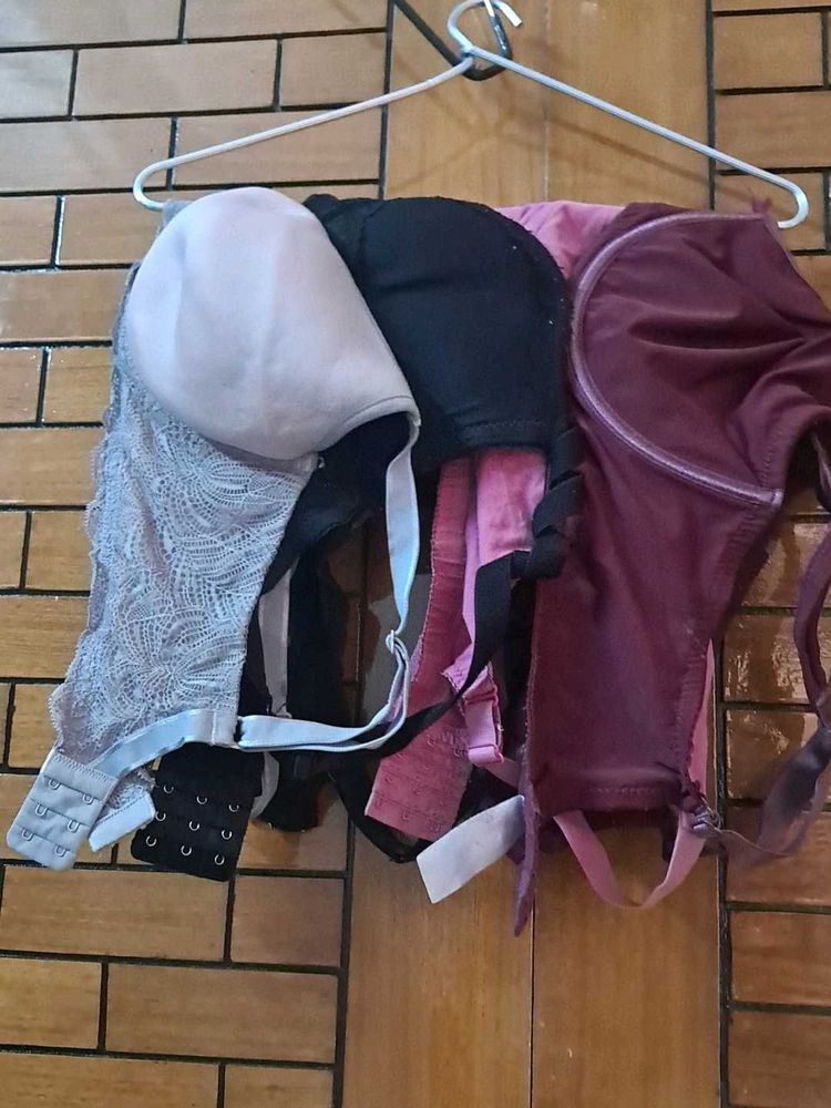 Combo Of Four Imported Fabric Bra
