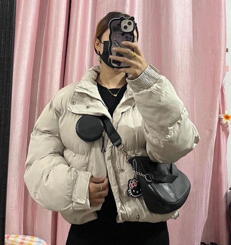 Oversized Puffer Jacket Both For Men And Women