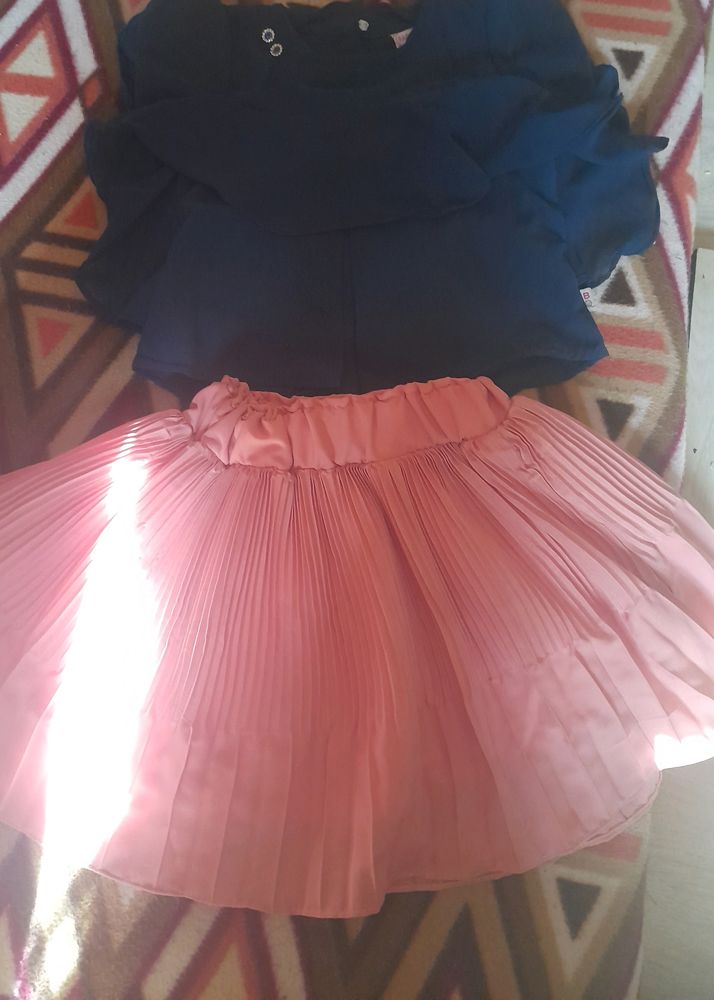 Baby Dress Only 2 Time Use New Fabric