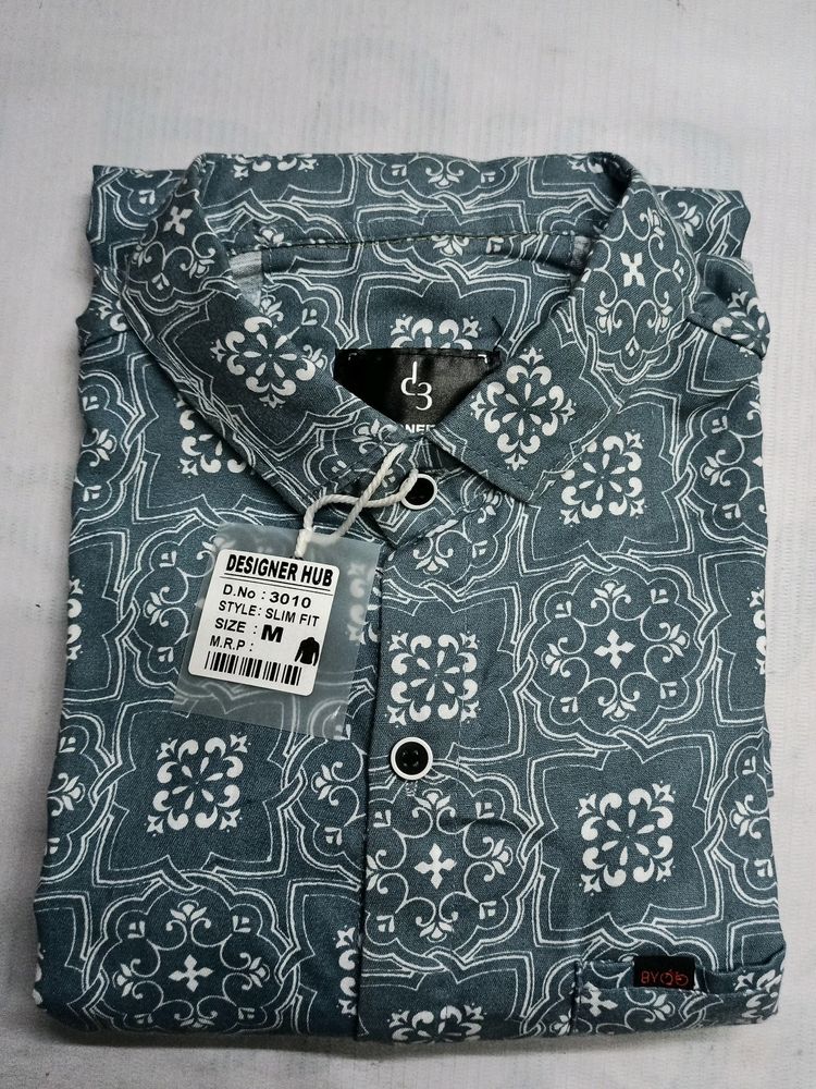 Mens Casual Shirt Full Sleeve