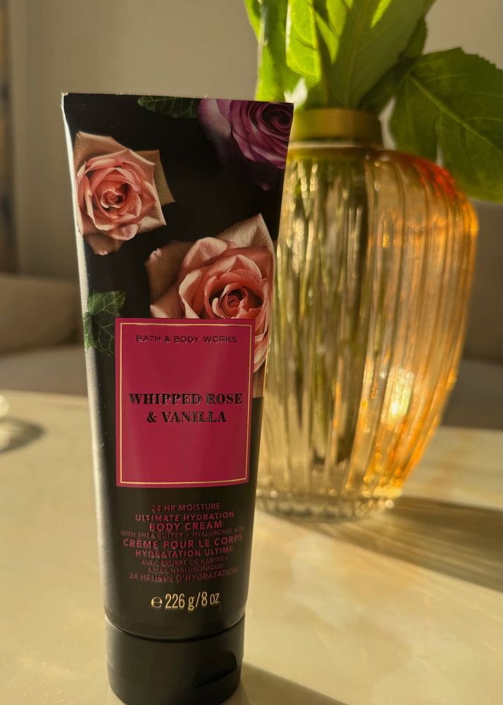 Bath &amp; Body Works- Whipped Rose &amp; Vanilla Cream