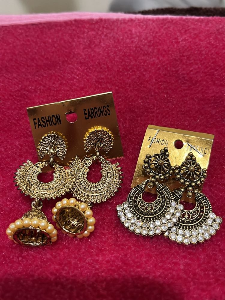 Buy One Get 1 Free Earrings