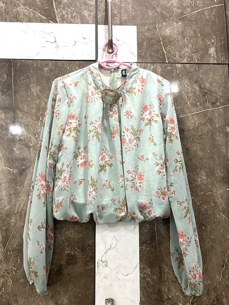 Floral Print Top