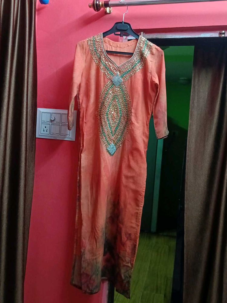 Elegant Embellished Kurta