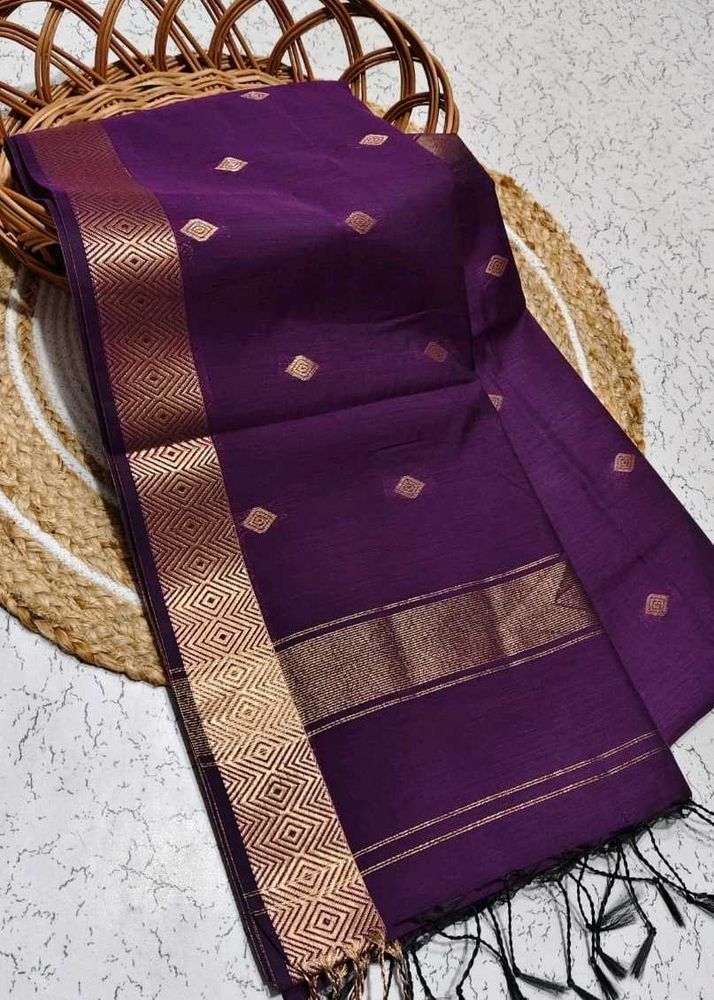 Elegant Purple Saree
