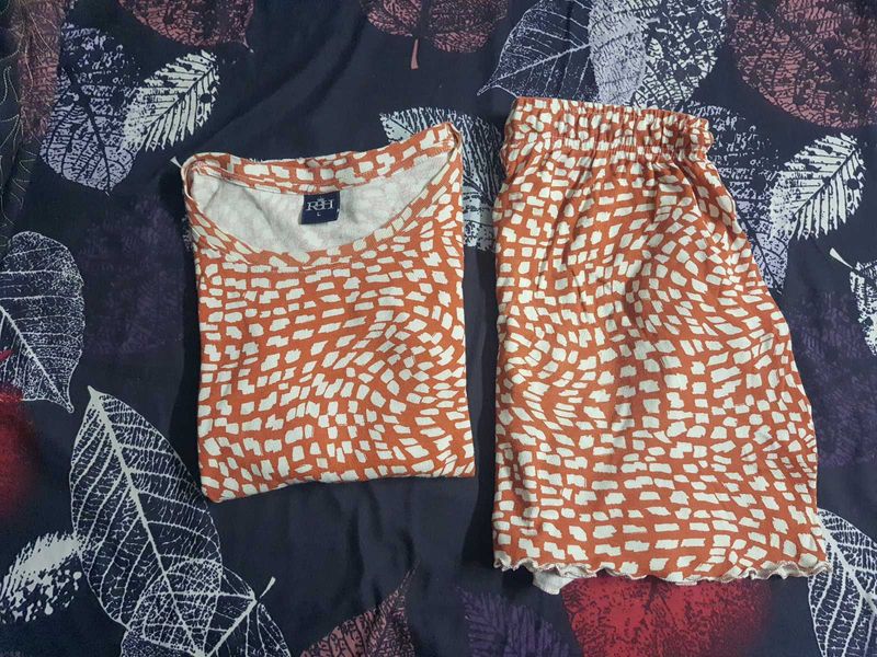 shorts coordset freesize